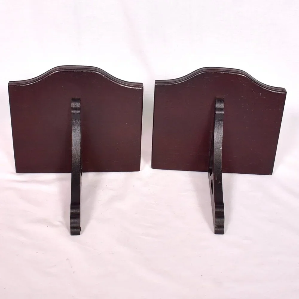 2 Wooden Hanging Display Shelves 7 x 7 x 8